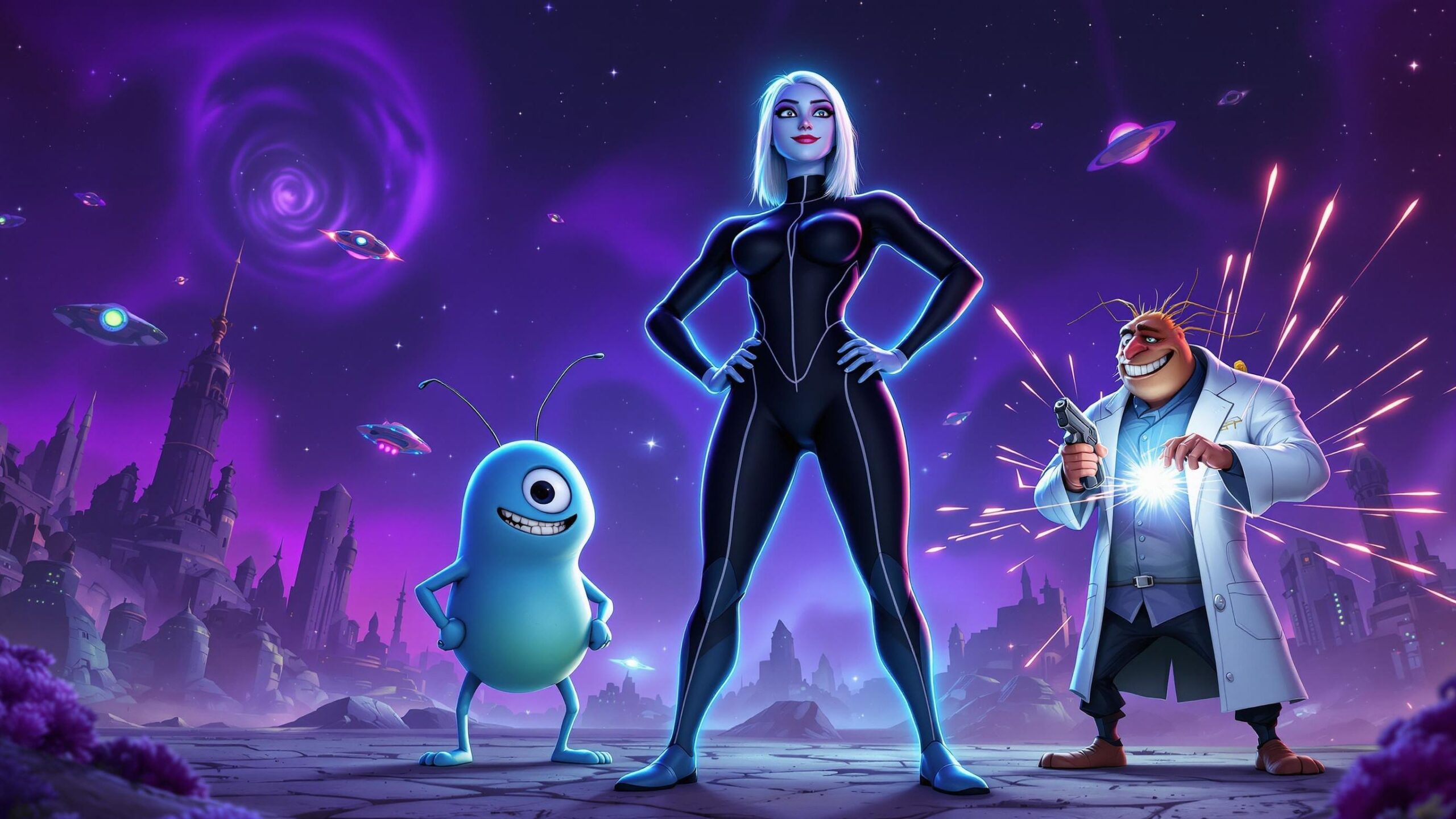 Monsters vs. Aliens and Sci-Fi Comedy Trivia