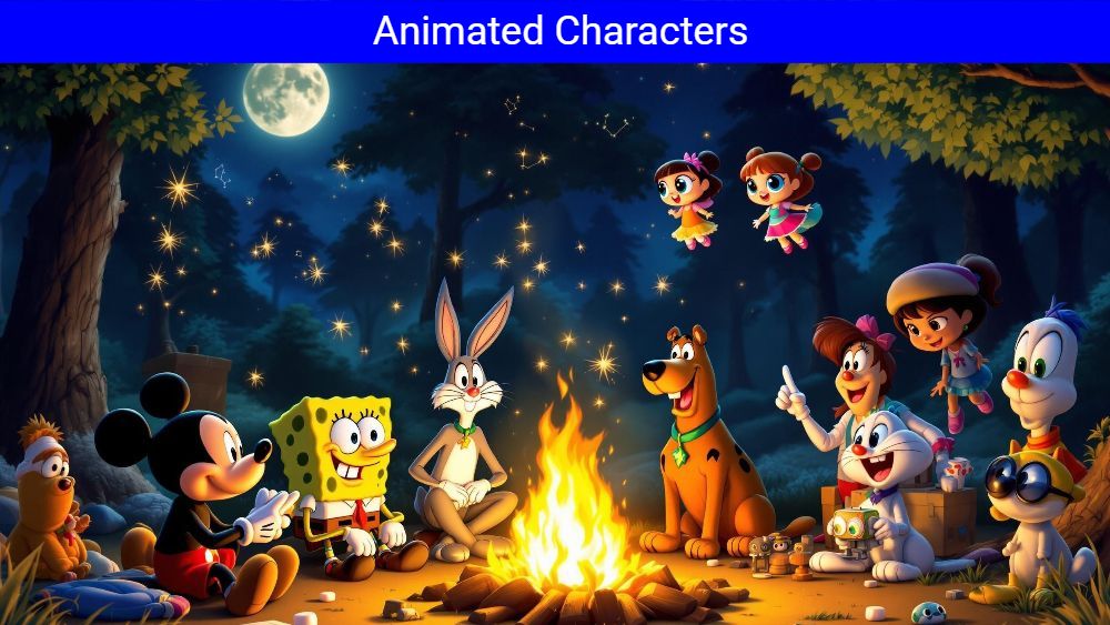 Animated Characters Sidebar