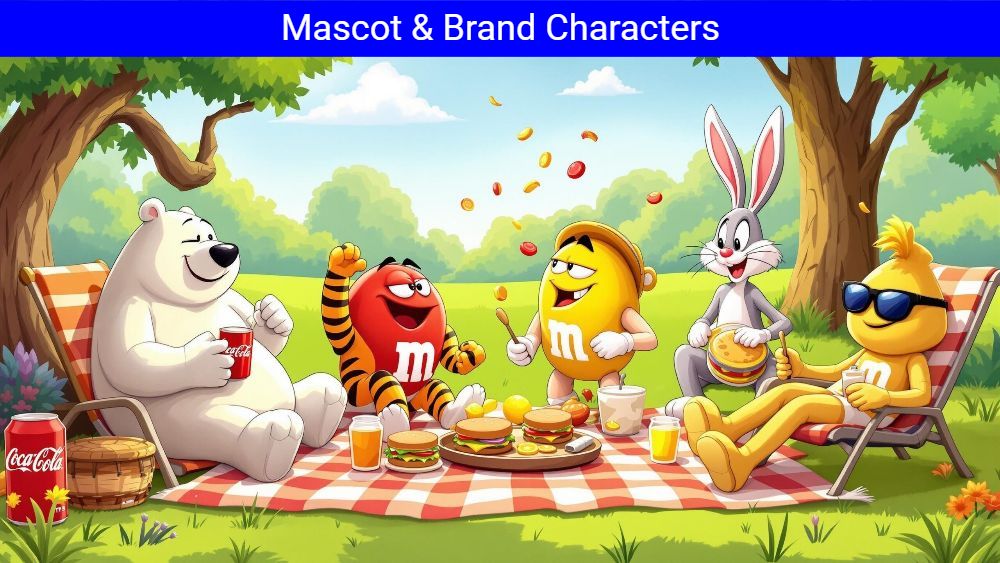 Mascot & Brand Characters Sidebar