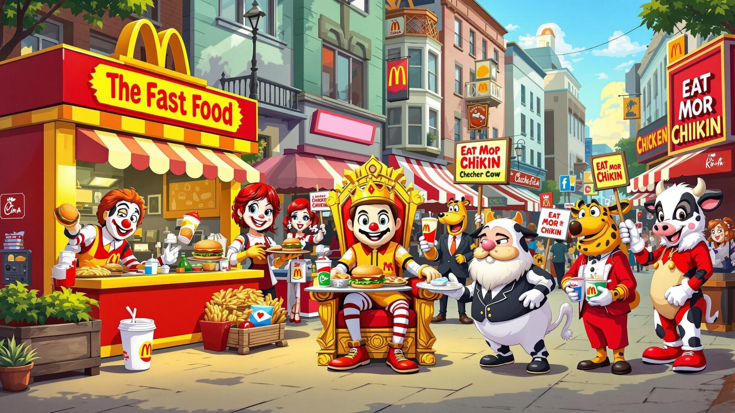 Fast Food Mascots