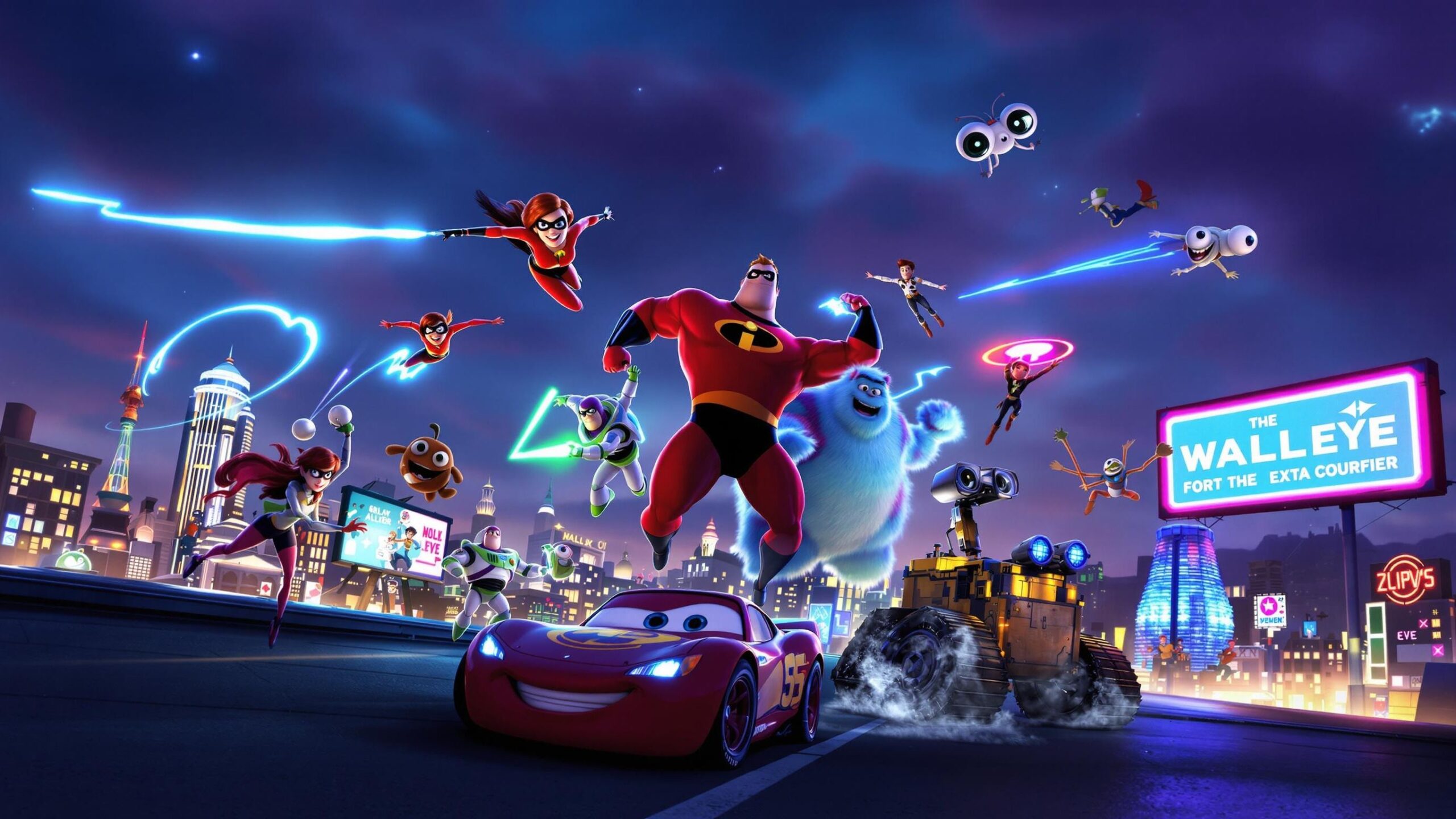 Pixar Characters