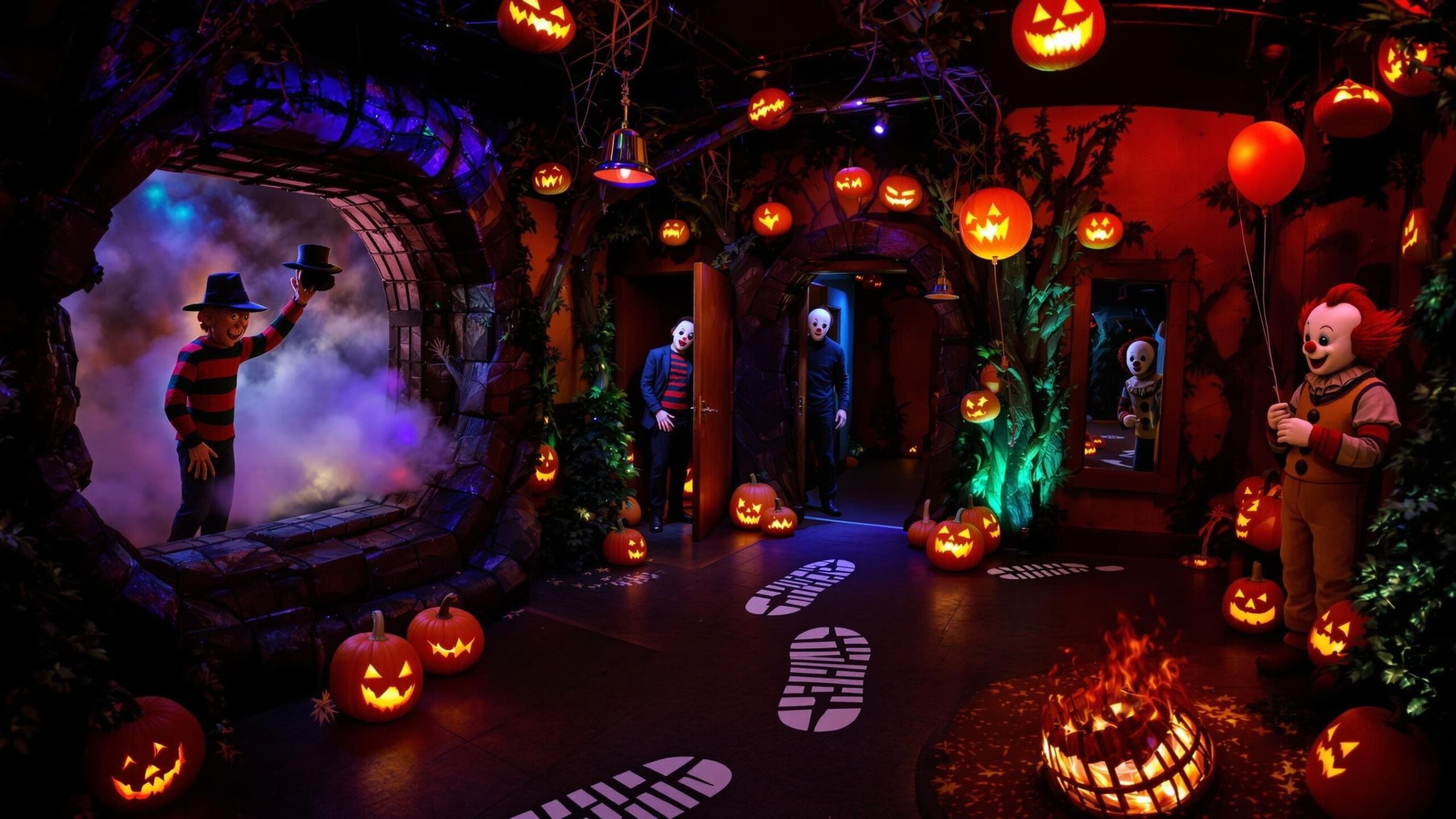Top 10 Most Famous Horror Movie Characters in Theme Park Mazes