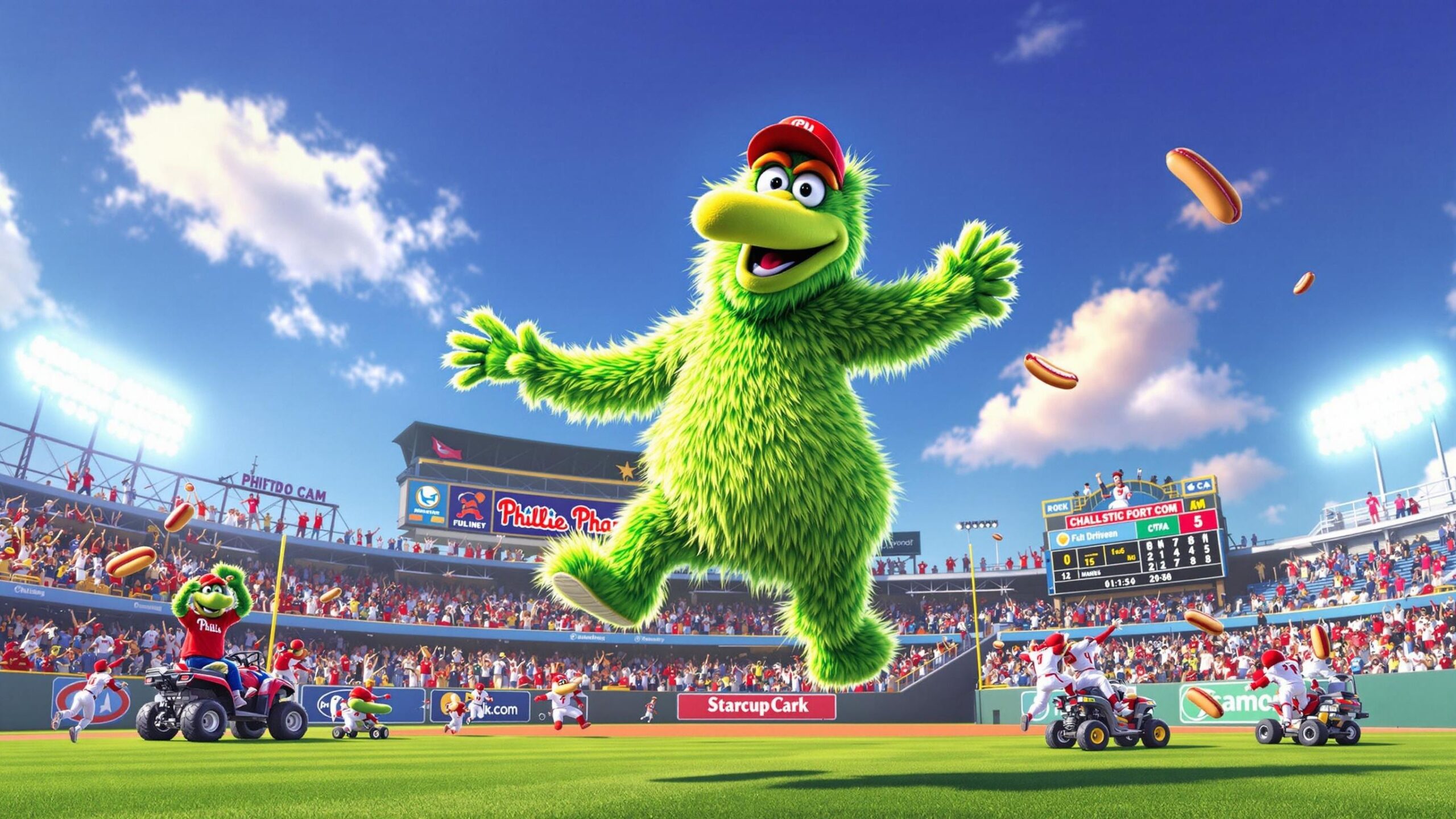 Top 10 Reasons Why the Phillie Phanatic is the Most Famous Mascot