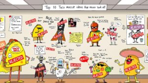 Top 10 Taco Bell Mascot Ideas That Never Took Off