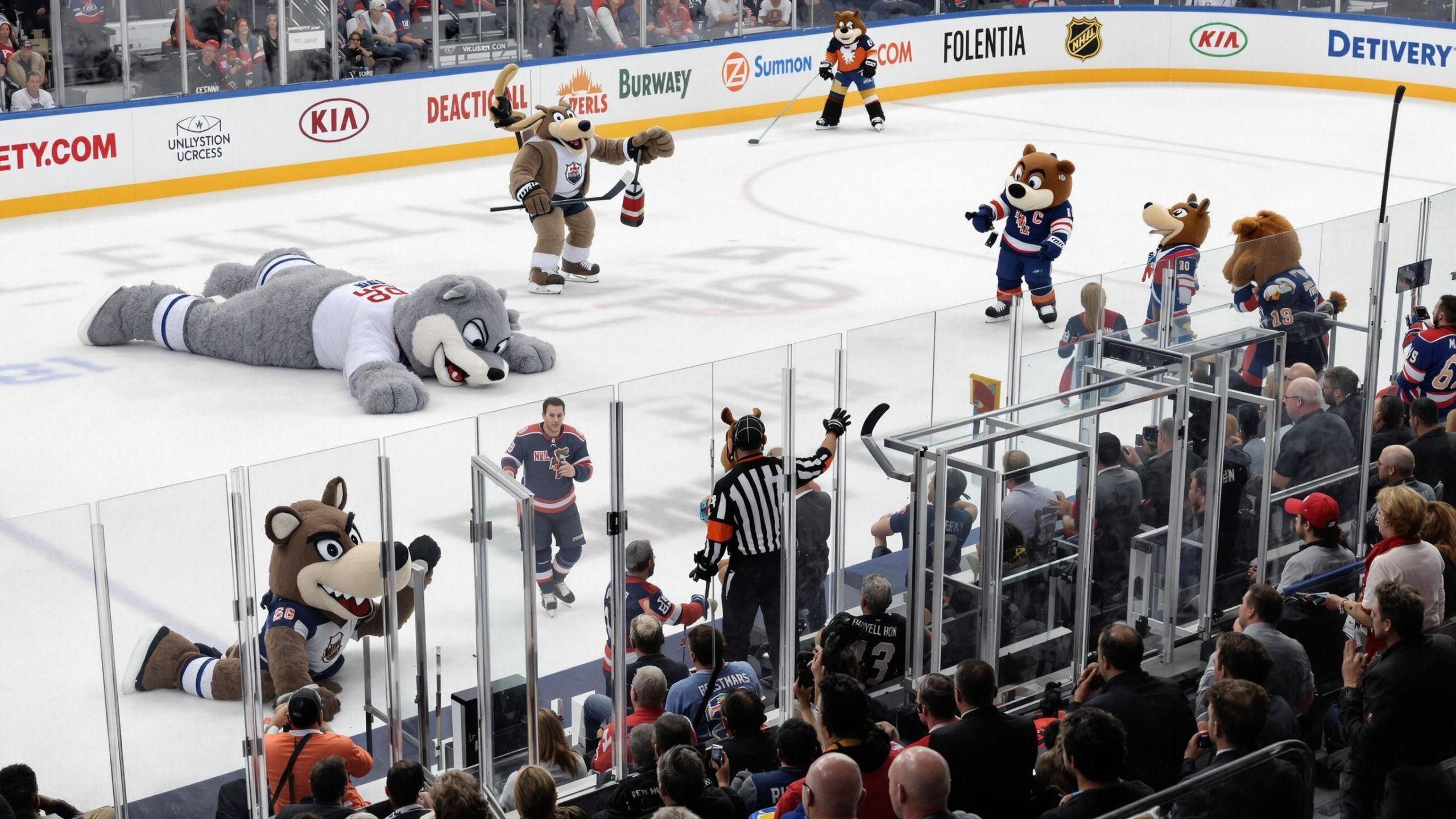 Top 10 Times NHL Mascots Stole the Spotlight from Players