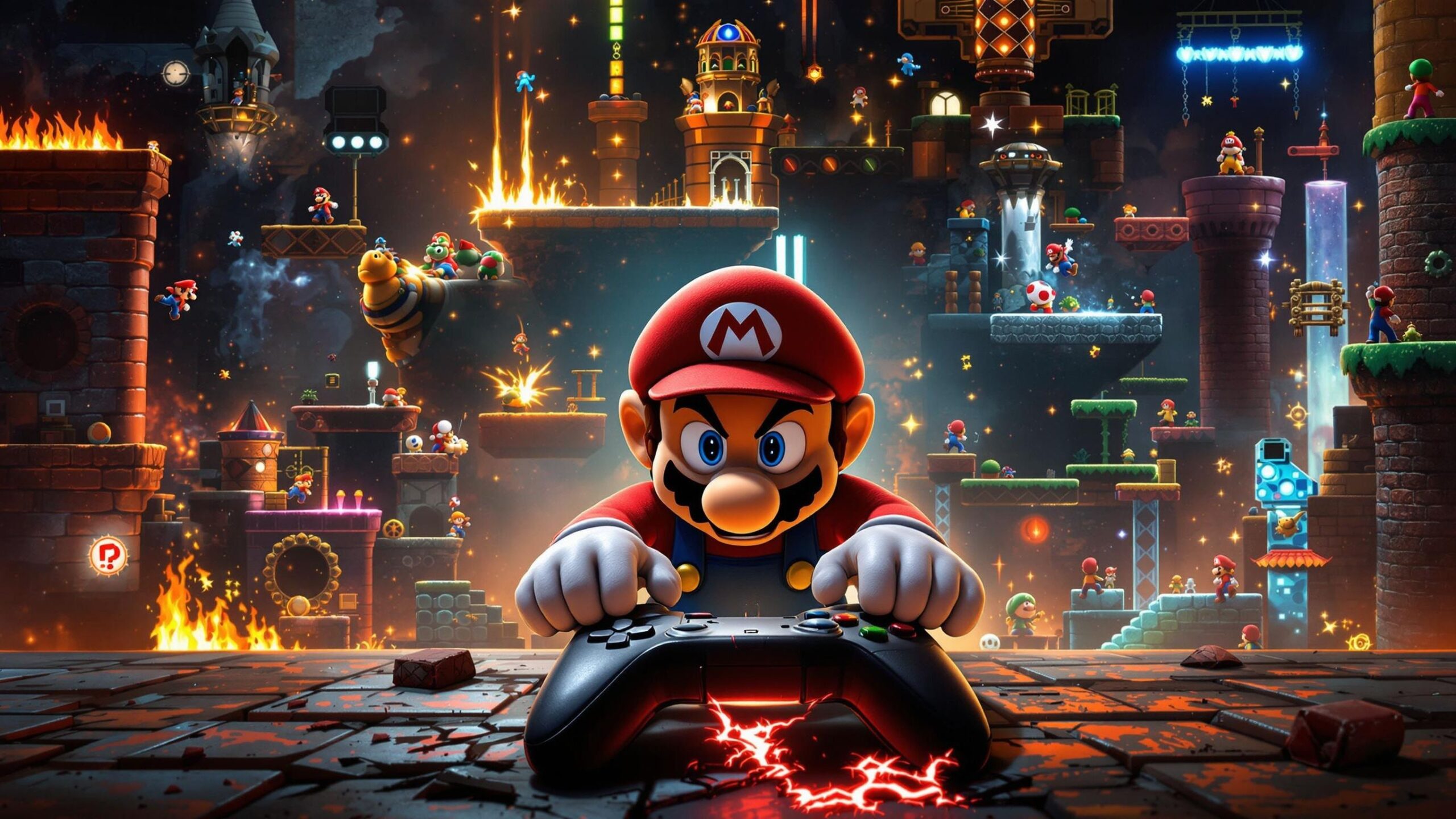 Top 10 Most Challenging Mario Levels That Broke Controllers