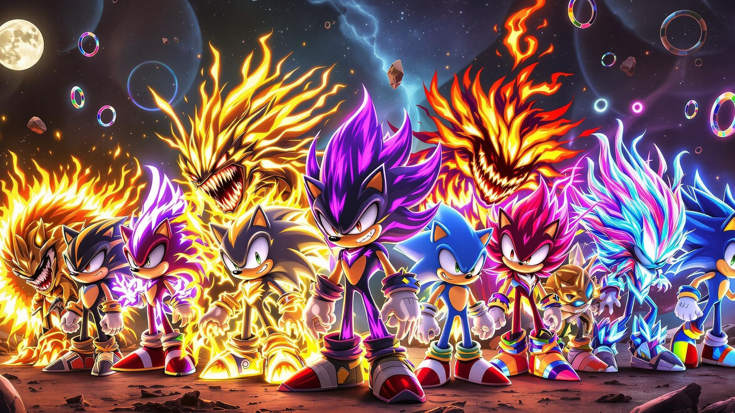 Top 10 Weirdest Sonic Transformations Ever Seen